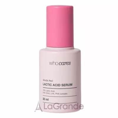 Who Cares Gentle Peel Lactic Acid Serum  -   