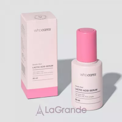 Who Cares Gentle Peel Lactic Acid Serum  -   