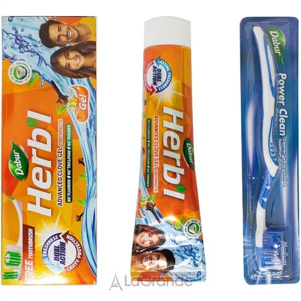 Dabur Herb�l Clove ����� �� ����� �� ������ � ����� ������ (toothbrush/1pc + toothpaste/150g)