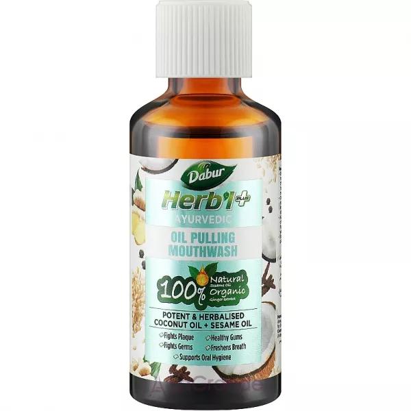 Dabur Herb'l Plus Ayurvedic Oil Pulling Mouthwash ���-���������� ��� ������ ���������