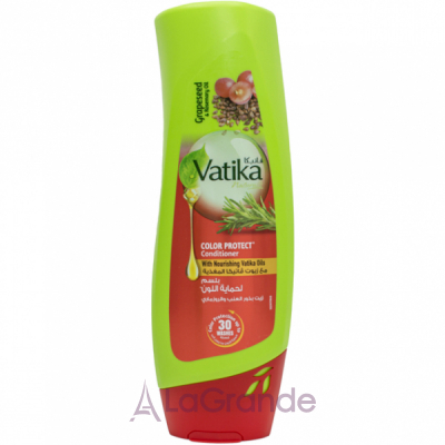 Dabur Vatika Naturals Grapeseed and Rosemary Oil Color Protect Conditioner  