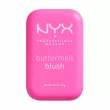 NYX Professional Makeup Buttermelt High-Pigment Powder Blush -   