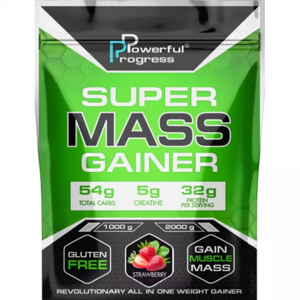 Powerful Progress Super Mass Gainer Strawberry ������ 