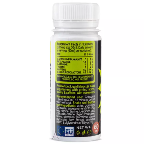 Progress Nutrition Adrenaline Liquid Shot Maracuja ������������� ��� 