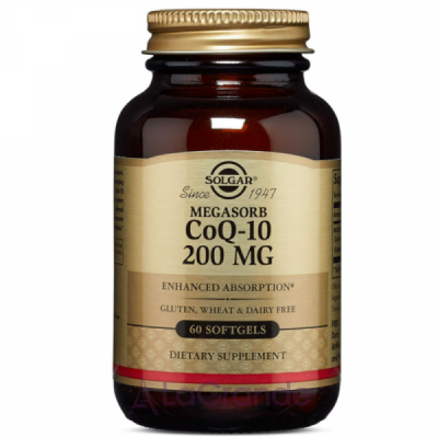 Solgar Megasorb CoQ-10 200mg  Q10   200 