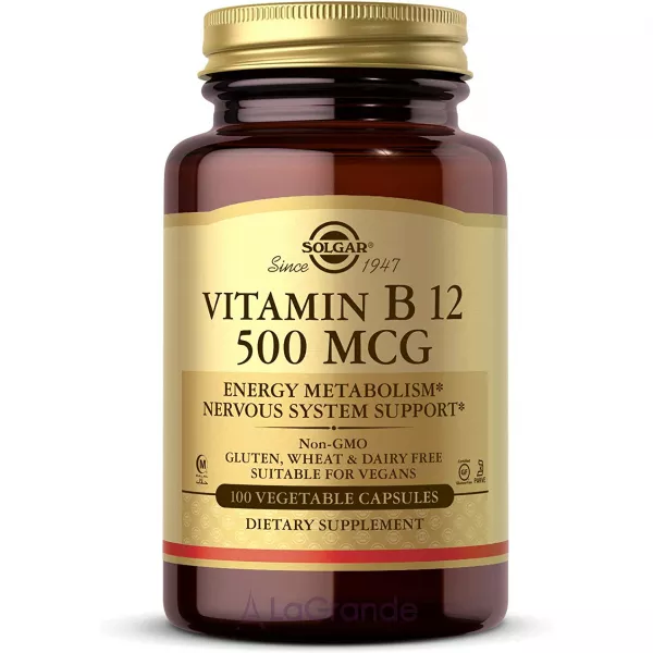 Solgar Vitamin B12 500 mcg ĳ������ ������� 