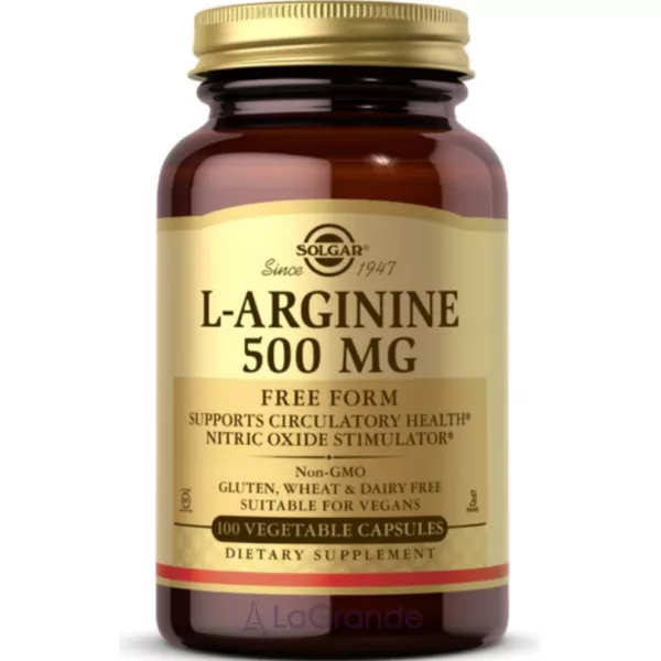 Solgar L-Arginine 500mg L-������ � ������ ���� 500 ��