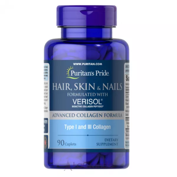 Puritan's Pride Hair, Skin and Nails formulated with VERISOL ������� ��� ����, ������� �� ����� �� ����� VERISOL