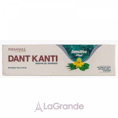 Patanjali Dant Kanti Sensitive Gel Toothpaste  -   