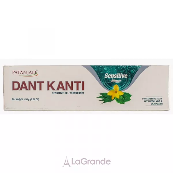 Patanjali Dant Kanti Sensitive Gel Toothpaste ������ �����-���� ��� �������������� �����