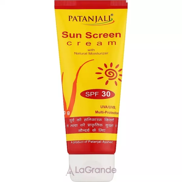 Patanjali Sun Screen Cream SPF30 ������������� ���� ��� ������� SPF 30