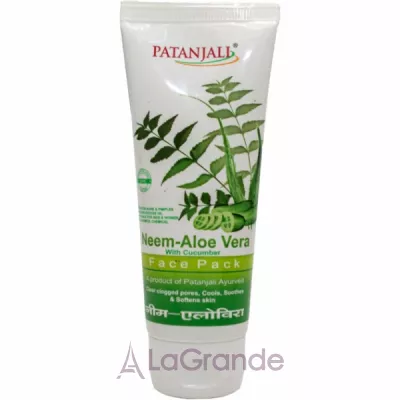 Patanjali Neem Aloe Vera with Cucumber Face Pack    