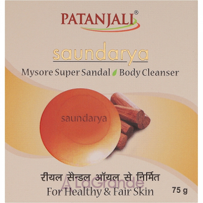 Patanjali Saundarya Sandal Body Cleanser    