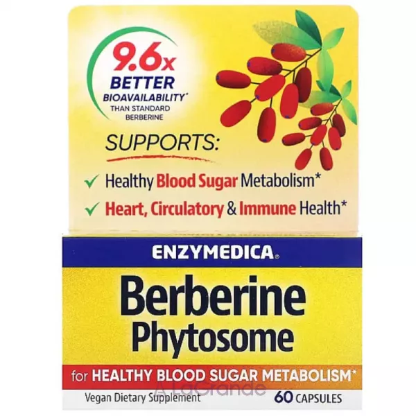 Enzymedica Berberine Phytosome �������� ��������� 275 ��