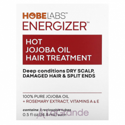 Hobe Labs Energizer Hot Jojoba Oil Hair Treatment      볺 
