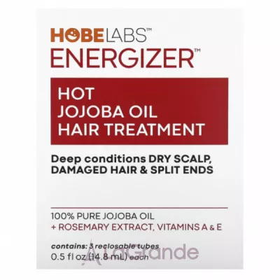Hobe Labs Energizer Hot Jojoba Oil Hair Treatment      볺 