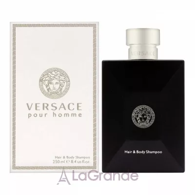 Versace Pour Homme Hair And Body Shampoo      