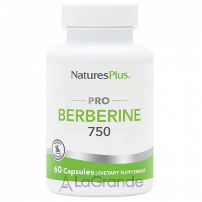 NaturesPlus Berberine 750 mg   