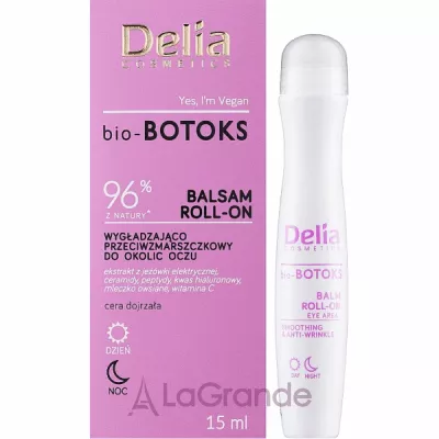 Delia bio-BOTOKS Soothing & Anti-Wrinkle Roll-On Balm Eye Area       