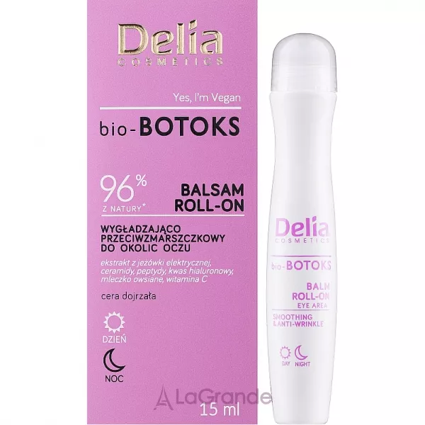 Delia bio-BOTOKS Soothing & Anti-Wrinkle Roll-On Balm Eye Area ������������� ��������� ������� ������ ������ ������ ����