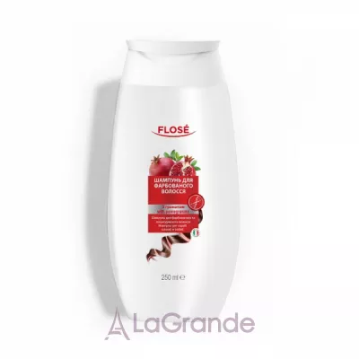 Flose Colored Hair Shampoo With Pomegranate        