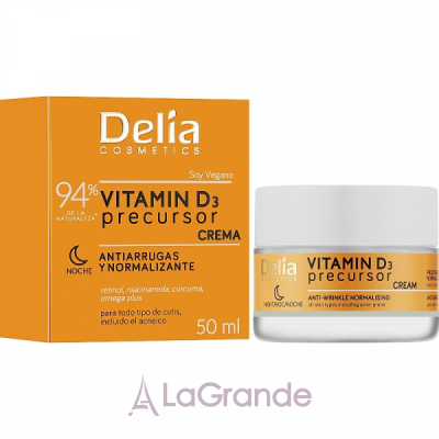 Delia Vitamin D3 Precursor Night Cream         D3