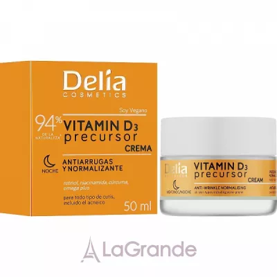Delia Vitamin D3 Precursor Night Cream         D3