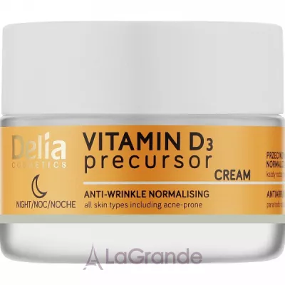 Delia Vitamin D3 Precursor Night Cream         D3