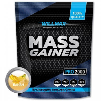Willmax Mass Gainer Banana        