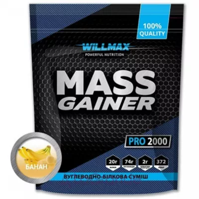 Willmax Mass Gainer Banana        
