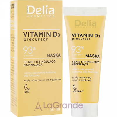 Delia Vitamin D3 Precursor Night Mask  -     D3