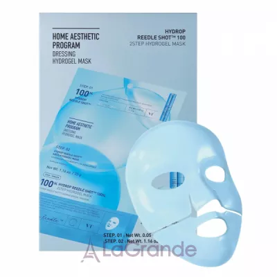 VT Cosmetics Hydrop Reedle Shot 100hL 2 Step Mask      