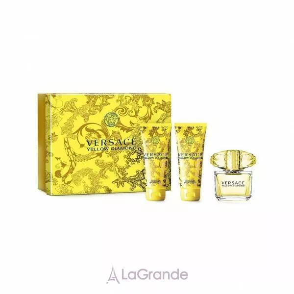 Versace Yellow Diamond ���� (�������� ���� 50 �� + ������� ��� ��� 50 �� + ���� ��� ���� 50 ��)