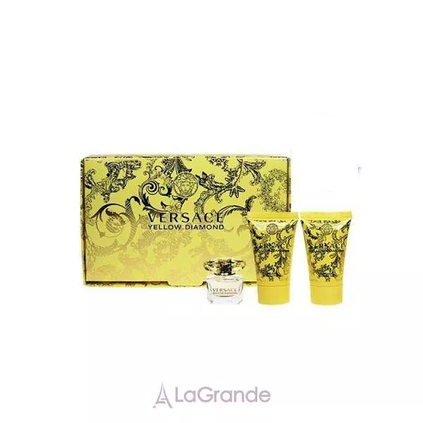 Versace Yellow Diamond ����� (��������� ���� 5 �� + ������� ��� ���� 25 �� + ���� ��� ���� 25 ��)