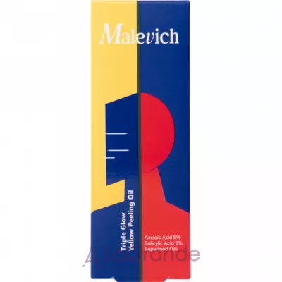 Malevich Triple Glow Yellow Peeling Oil  -   