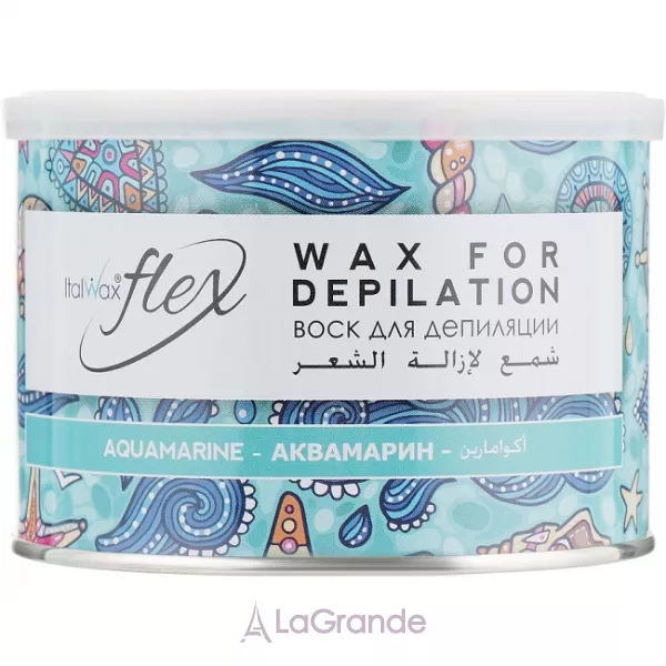ItalWax Flex Wax For Depilation Aquamarine ������ ���� ��� ��������� � ����� 