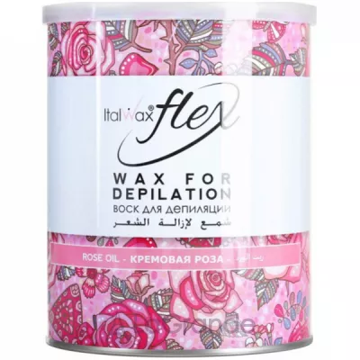 ItalWax Flex Wax For Depilation Rose Oil       
