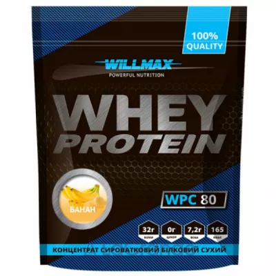 Willmax Whey Protein 80 Banana     