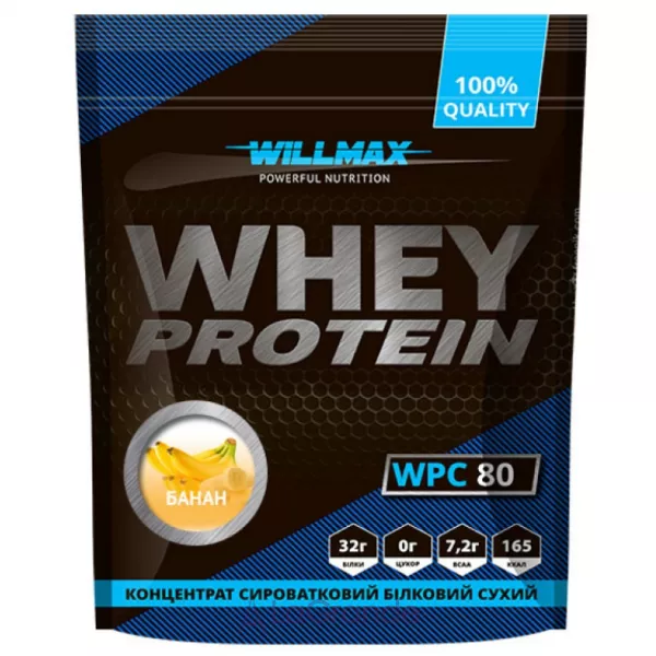 Willmax Whey Protein 80 Banana ������������ ������ � ������ ������