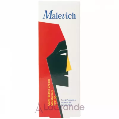 Malevich Multi-Biotic Cream Moisturizer SPF 30      SPF 30