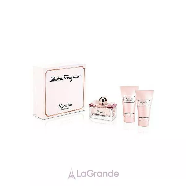 Salvatore Ferragamo Signorina ����� (��������������� ���� 100 �� + ������ ��� ���� 50 �� + ���� ��� ���� 50 ��)