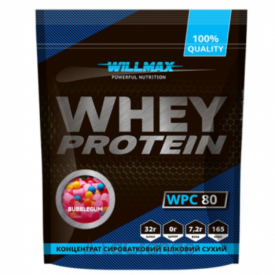 Willmax Whey Protein 80  Bubblegum     -