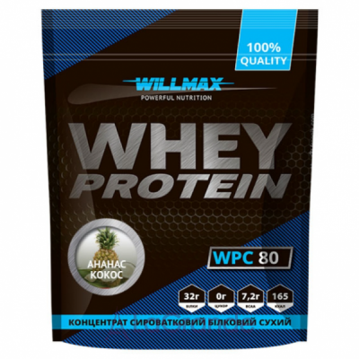 Willmax Whey Protein 80 Pineapple-Coconut     -