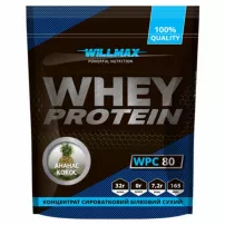 Willmax Whey Protein 80 Pineapple-Coconut ������������ ������ � ������ ������-�����