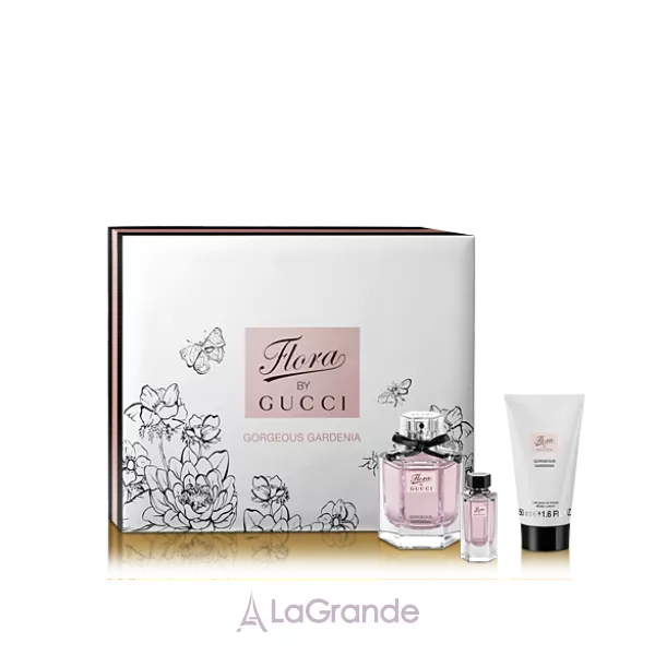 Gucci Flora by Gucci Gorgeous Gardenia ���� (�������� ���� 50 �� + ������� ��� ��� 50 �� + ��������)
