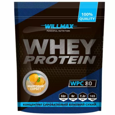 Willmax Whey Protein 80 Mango Sorbet      