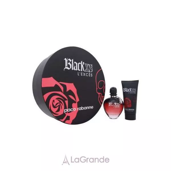 Paco Rabanne Black XS L�Exces for Her ����� (��������������� ���� 80 �� + ������� ��� ���� 100 ��)
