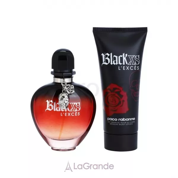 Paco Rabanne Black XS L�Exces for Her ����� (��������������� ���� 80 �� + ������� ��� ���� 100 ��)