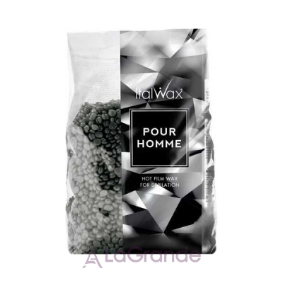 ItalWax Wax For Depilation Silver Pour Homme ³      Silver  