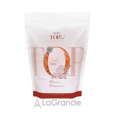 Italwax Top Line Formula Coral  Wax For Depilation       - 